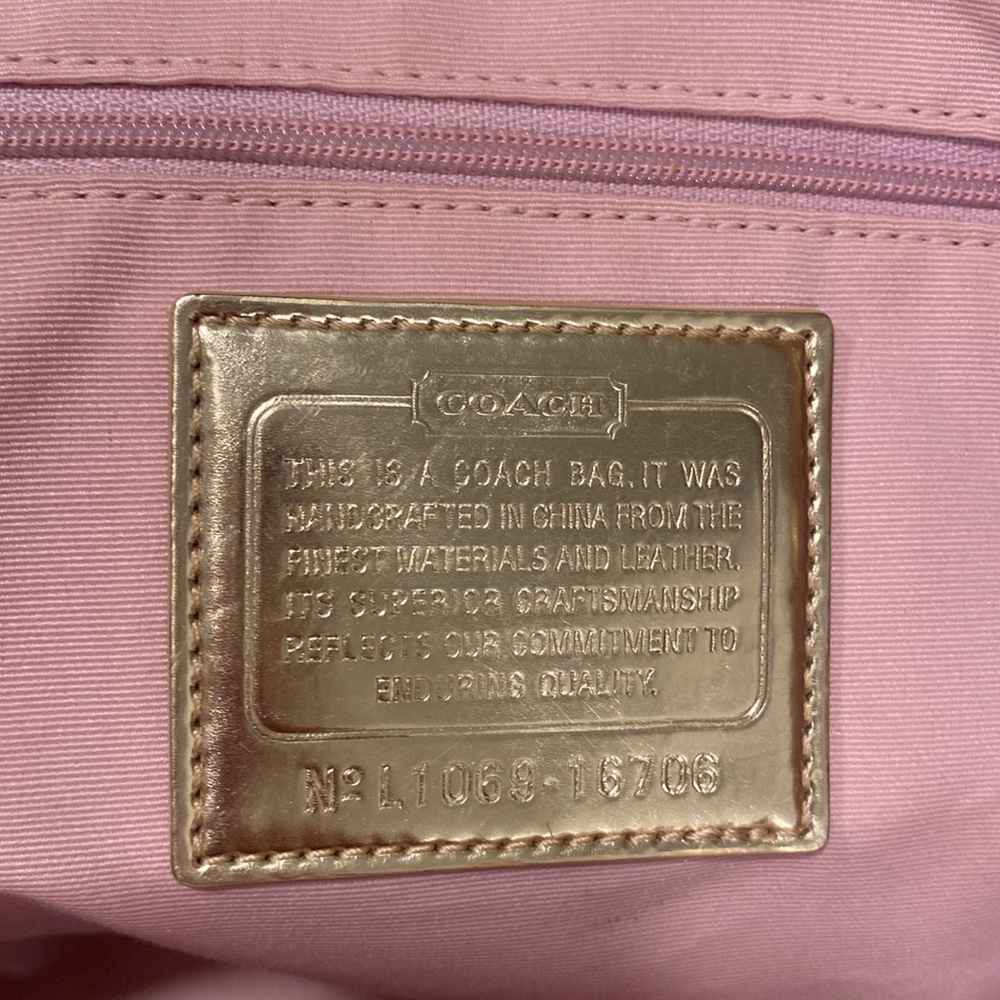 Coach Poppy Tote Bag - Picture 12 of 16